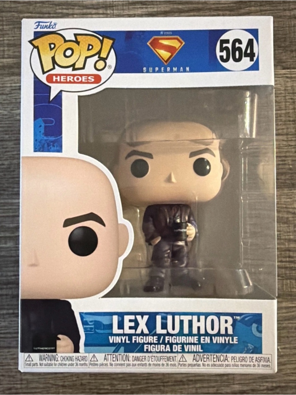 Funko Superman Lex Luthor Pop! Vinyl Figure 564 Heroes Collection